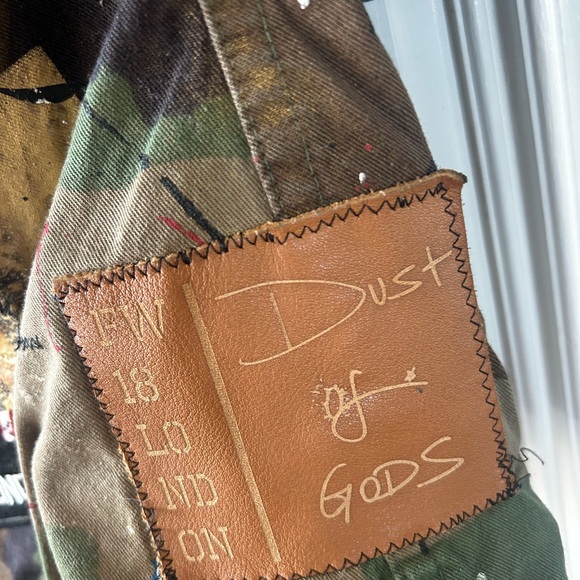 Dust of gods one of a kind army jacket - Picture 2 of 3